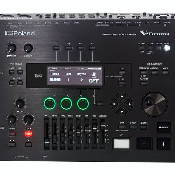 Batterie Électronique Roland VAD706-GN E-Drum Set Bundle : Test, Avis et Comparatif