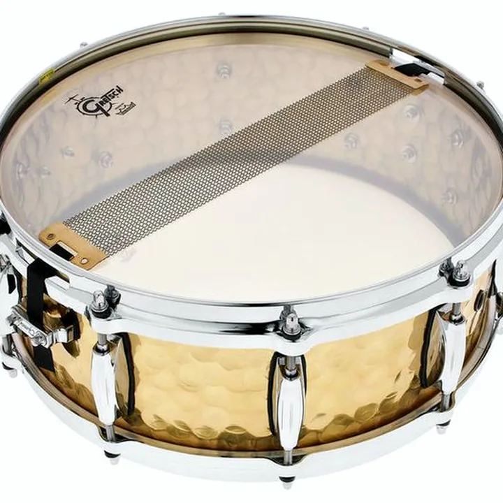 Caisse-Claire Gretsch Drums 14″x5″ Hammered Brass Snare Test, Comparatif & Avis