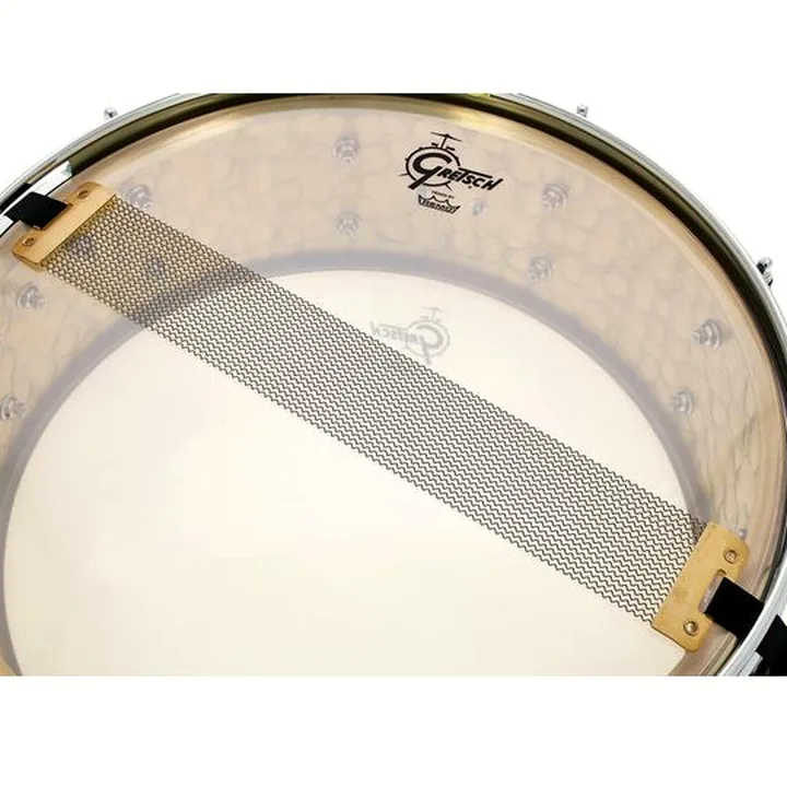 Caisse-Claire Gretsch Drums 14″x5″ Hammered Brass Snare Test, Comparatif & Avis