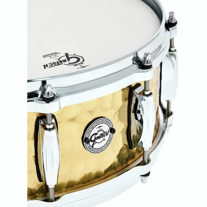 Caisse-Claire Gretsch Drums 14″x5″ Hammered Brass Snare Test, Comparatif & Avis