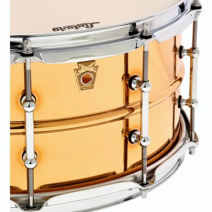 Caisse-claire Ludwig 14″x6,5″ LB552T Bronze Phonic Avis, Comparatif, Test
