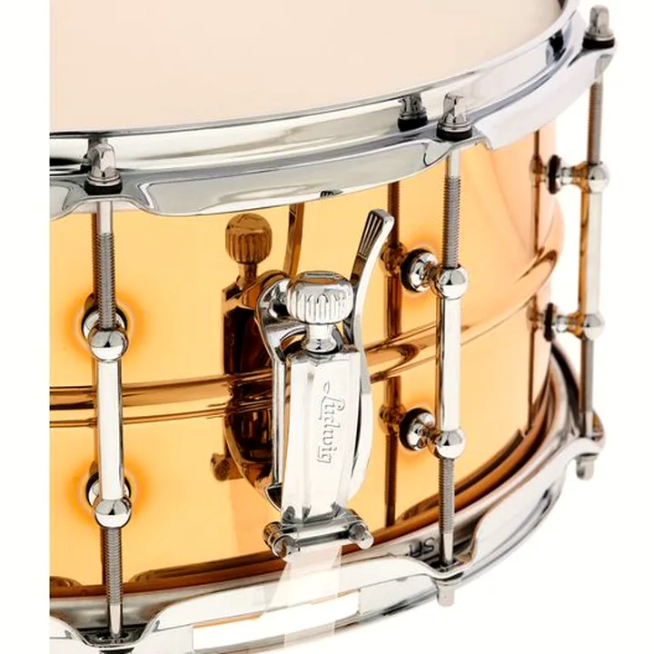 Caisse-claire Ludwig 14″x6,5″ LB552T Bronze Phonic Avis, Comparatif, Test
