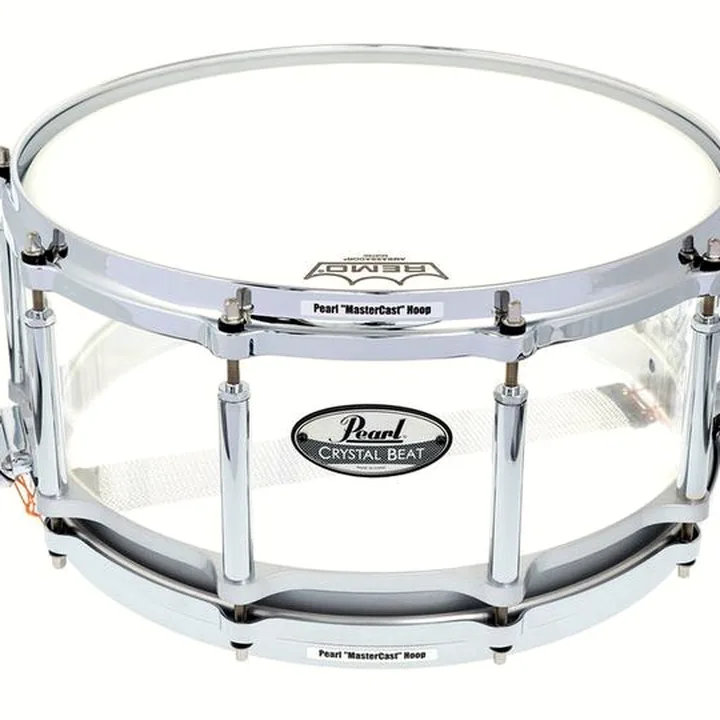 Caisse Claire Pearl 14″x6,5″ CRB Free Float. Clear : Test, Avis, Comparatif