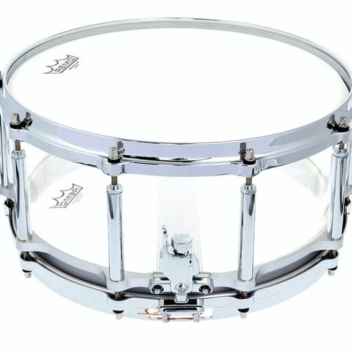 Caisse Claire Pearl 14″x6,5″ CRB Free Float. Clear : Test, Avis, Comparatif