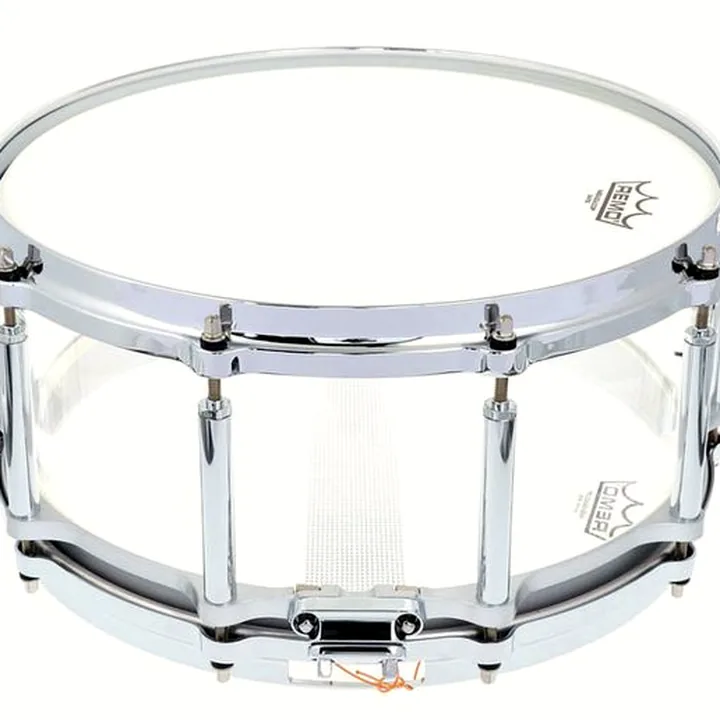 Caisse Claire Pearl 14″x6,5″ CRB Free Float. Clear : Test, Avis, Comparatif