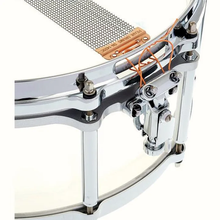 Caisse Claire Pearl 14″x6,5″ CRB Free Float. Clear : Test, Avis, Comparatif