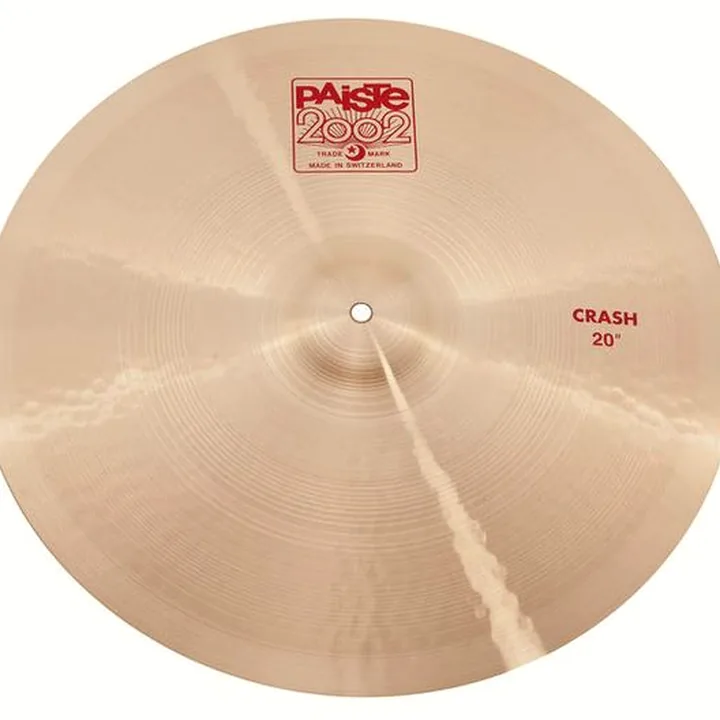 Crash Paiste 2002 Classic 20″ Crash / Test, Comparatif et Avis