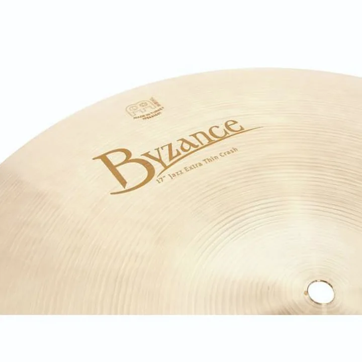 Cymbale crash Meinl 17″ Byzance Jazz Extra Thin Cr : Avis, Test