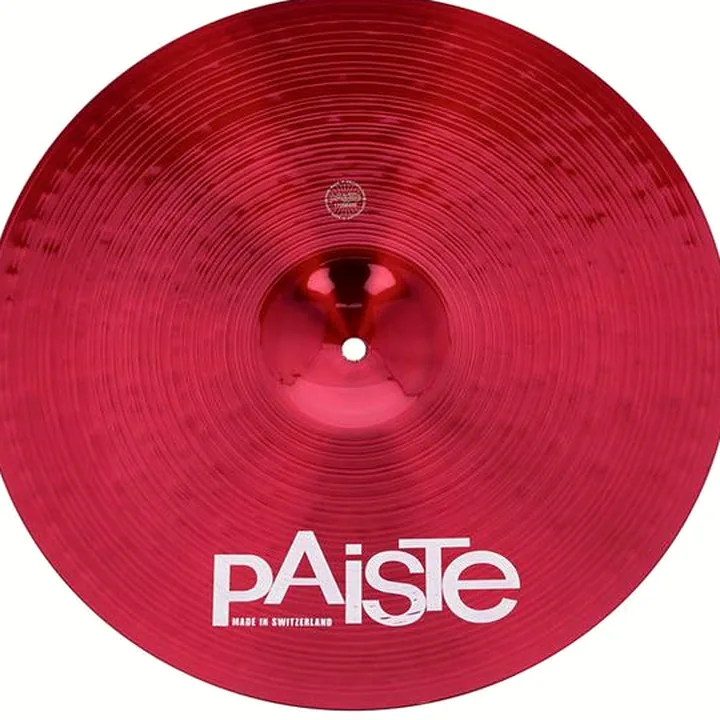 Cymbale crash Paiste 16″ 900 Color Sound Crash RED / Avis, Test & Comparatif