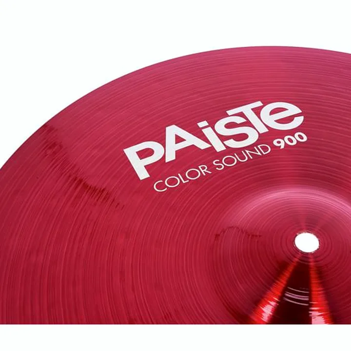 Cymbale crash Paiste 16″ 900 Color Sound Crash RED / Avis, Test & Comparatif