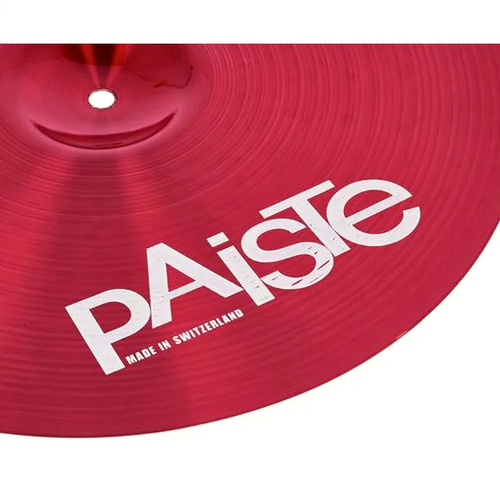 Cymbale crash Paiste 16″ 900 Color Sound Crash RED / Avis, Test & Comparatif