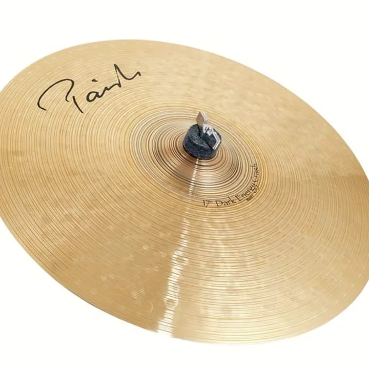 Cymbale crash Paiste 17″ Signature Dark Energy MK1 : Avis, Test et Comparatif