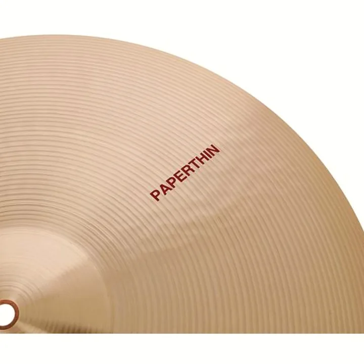 Cymbale crash Paiste 18″ Paperthin Crash 602 Series – Avis, Test, Comparatif
