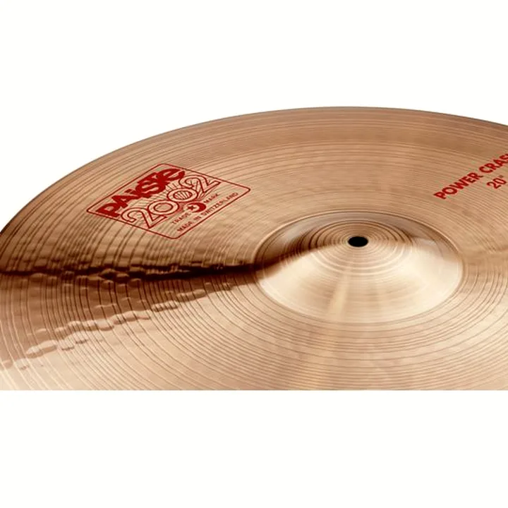 Cymbale crash Paiste 2002 Classic 20″ Power Crash : Avis, Test & Comparatif