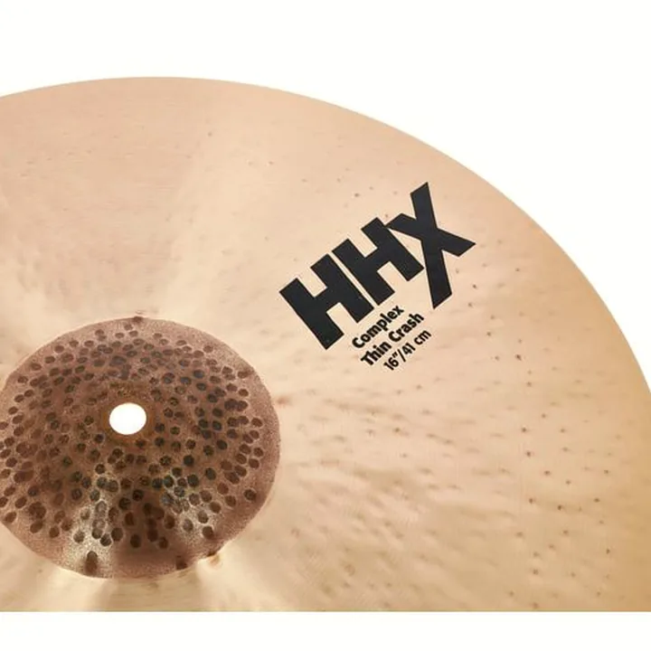 Cymbale crash Sabian 16″ HHX Complex Thin Crash Avis & Test
