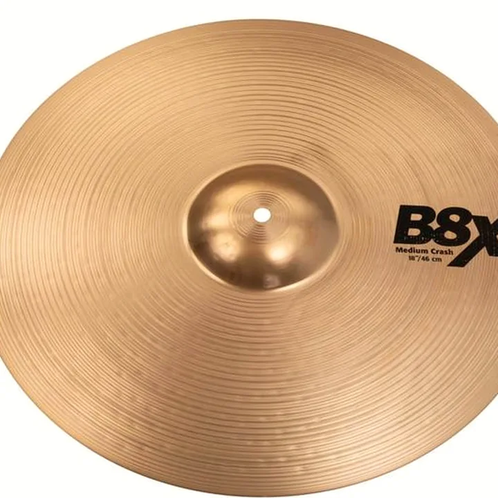 Cymbale crash Sabian 18″ B8X Medium Crash Test, Comparatif, Avis