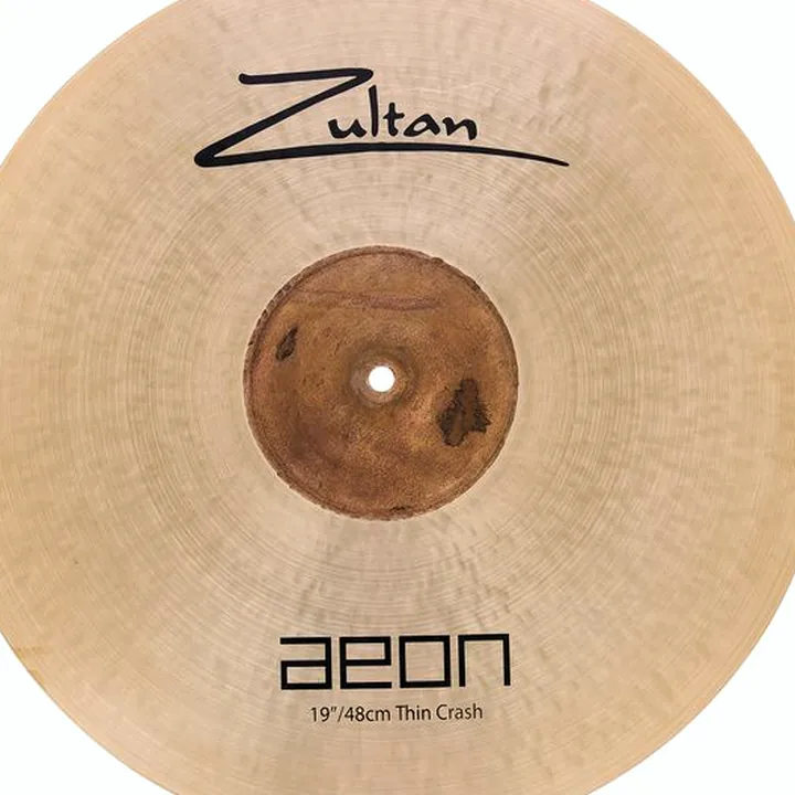 Cymbale crash Zultan 19″ Aeon Thin Crash : Test, Avis