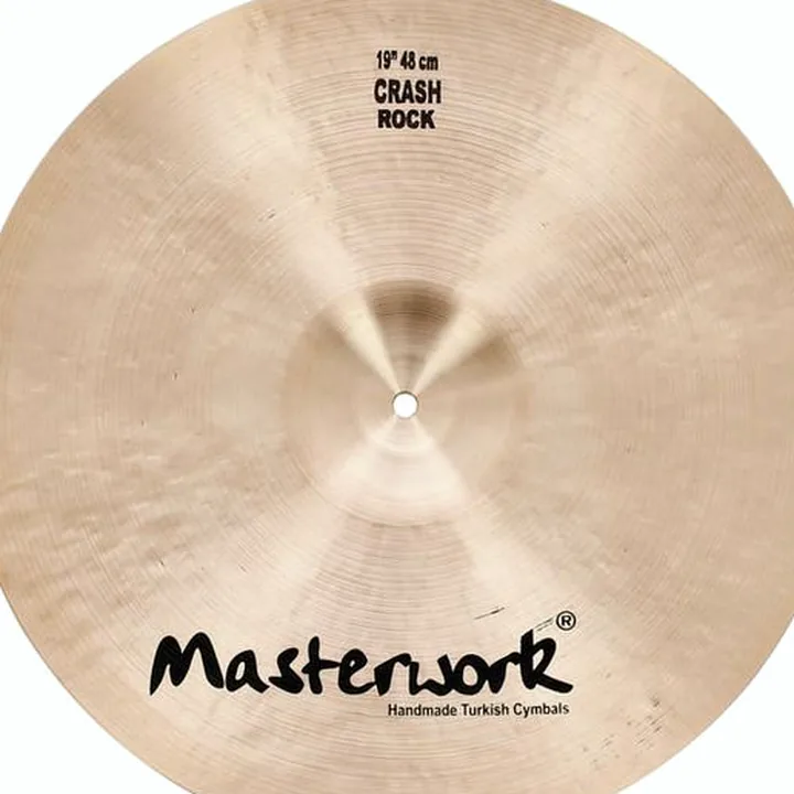 Cymbale Masterwork 19″ Custom Rock Crash – Comparatif, Avis et Test