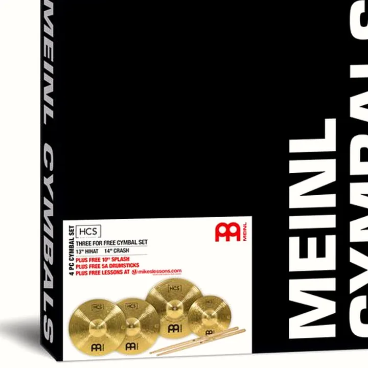 Cymbale Meinl HCS1314+10S Cymbal Set Comparatif, Test, Avis