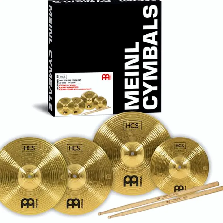 Cymbale Meinl HCS1314+10S Cymbal Set Comparatif, Test, Avis