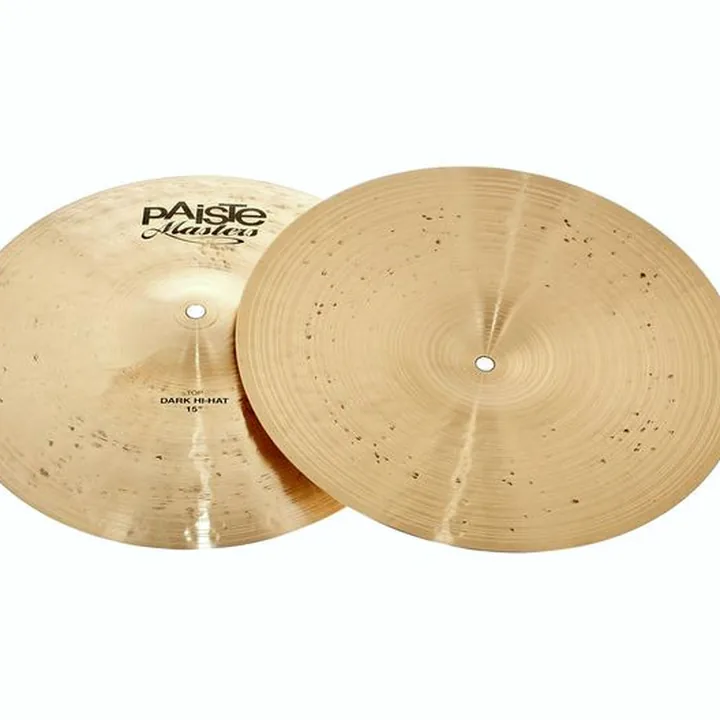 Cymbale Paiste 15″ Masters Dark Hi-Hat – Test et Avis