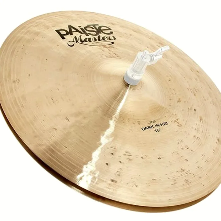 Cymbale Paiste 15″ Masters Dark Hi-Hat – Test et Avis
