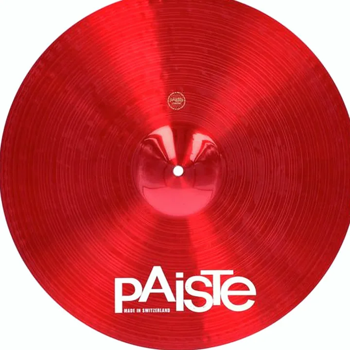 Cymbale Paiste 18″ 900 Color Sound Crash RED , Comparatif, Test & Avis