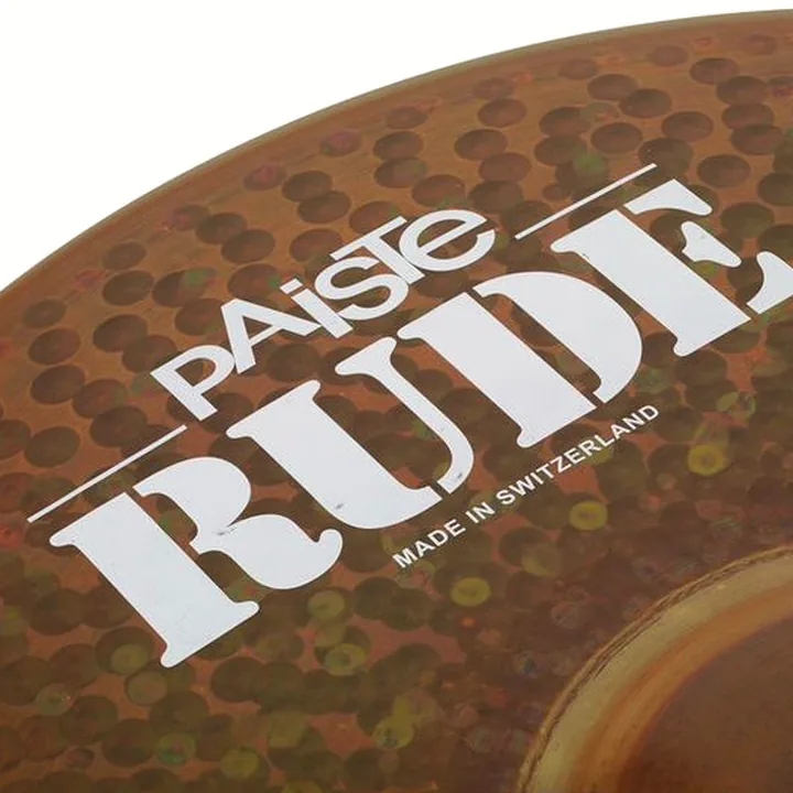 Cymbale Paiste 18″ Rude Basher Test, Comparatif, Avis