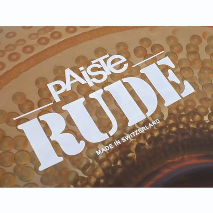 Cymbale Paiste 18″ Rude Novo China Test, Avis