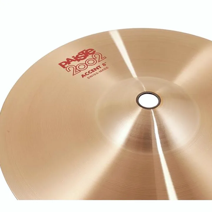 Cymbale Paiste 2002 08″ Accent Cymbal : Avis et Test