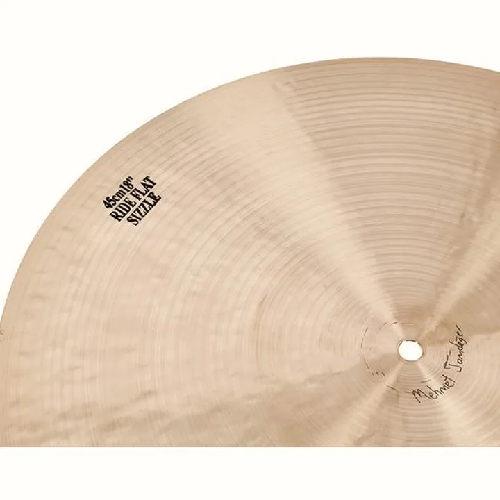 Cymbale ride Istanbul Mehmet 18″ Sizzle Flat Ride Tradition Avis, Comparatif, Test