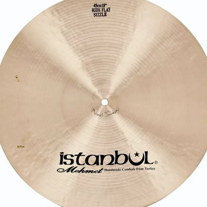 Cymbale ride Istanbul Mehmet 18″ Sizzle Flat Ride Tradition Avis, Comparatif, Test