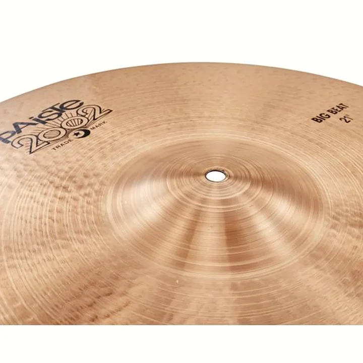 Cymbale ride Paiste 21″ 2002 Black Big Beat Cymbal Test et Avis