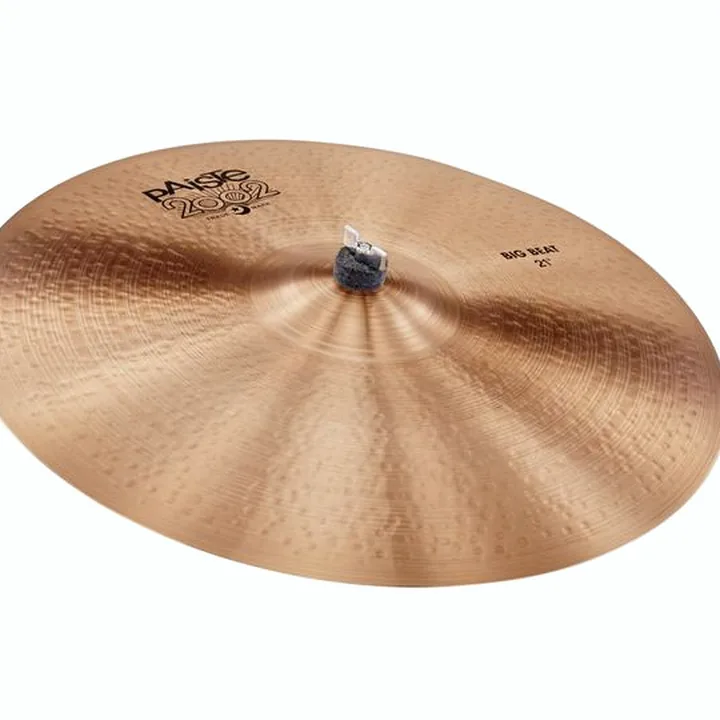 Cymbale ride Paiste 21″ 2002 Black Big Beat Cymbal Test et Avis