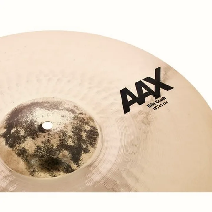 Cymbale Sabian 18″ AAX Thin Crash : Avis, Comparatif, Test