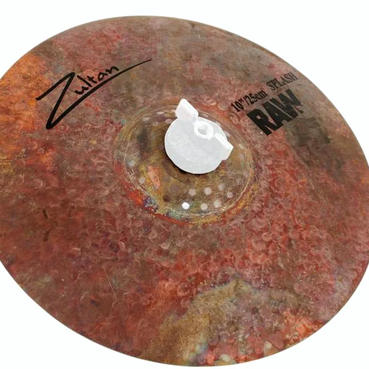 Cymbale Zultan 10″ Raw Splash : Comparatif, Test et Avis