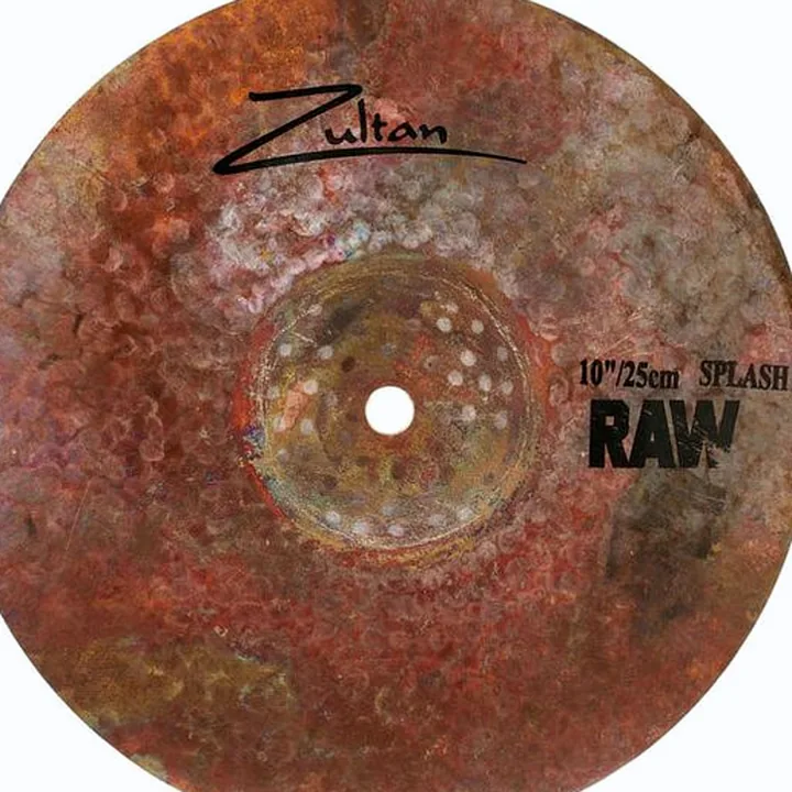 Cymbale Zultan 10″ Raw Splash : Comparatif, Test et Avis