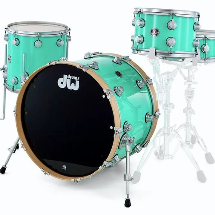 DW Lacquer Custom Seafoam Green , Test, Avis et Comparatif