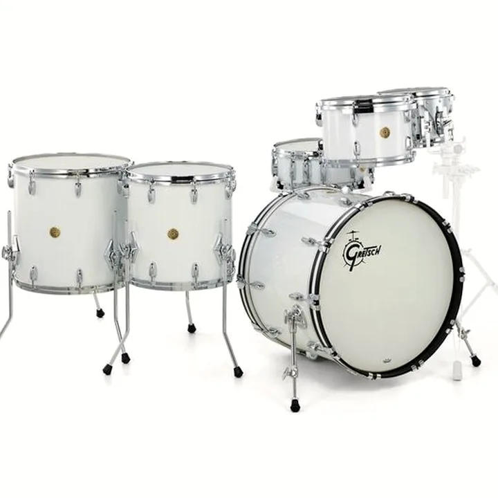 Gretsch Drums US Custom Rock Set White Glass : Avis, Comparatif et Test