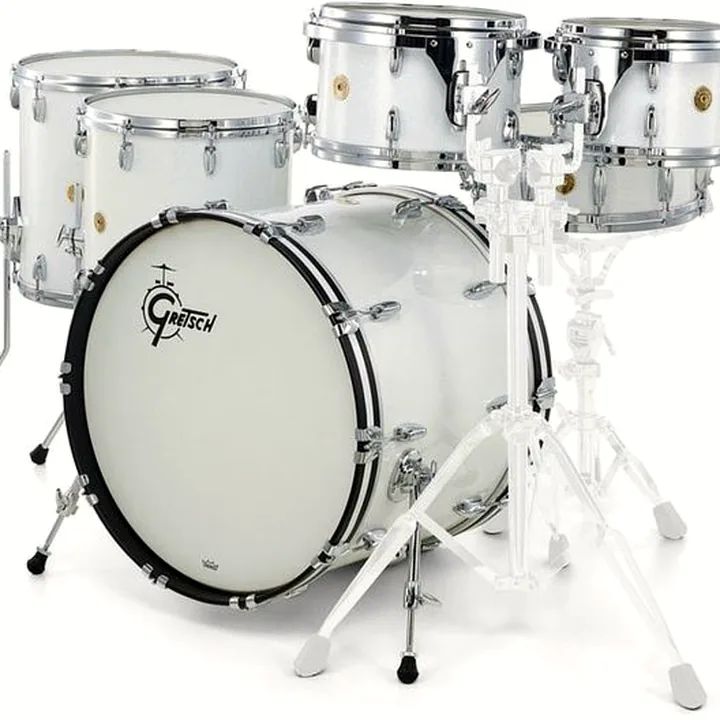 Gretsch Drums US Custom Rock Set White Glass : Avis, Comparatif et Test