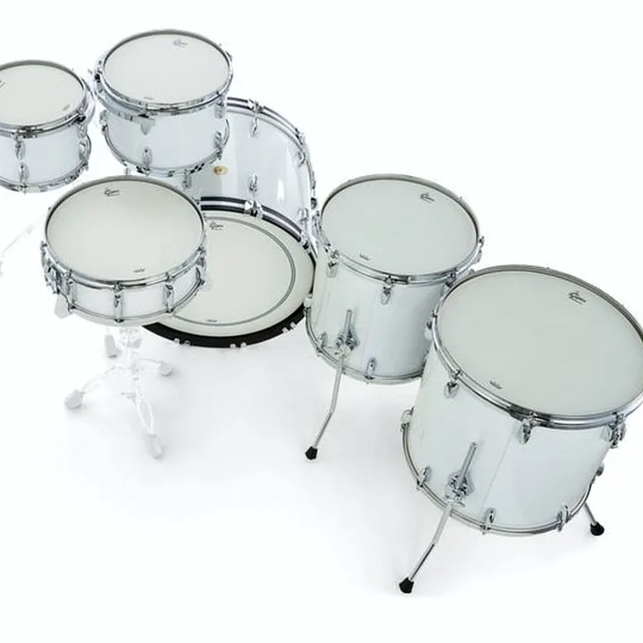 Gretsch Drums US Custom Rock Set White Glass : Comparatif, Avis, Test