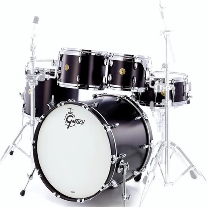 Gretsch Drums USA Custom Satin Dark Ebony Test, Avis, Comparatif