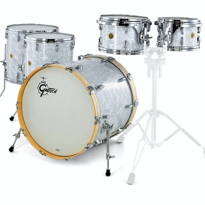 Gretsch Drums USA Custom White Marine Pearl Test, Avis, Comparatif
