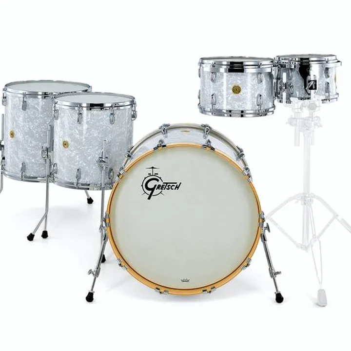 Gretsch Drums USA Custom White Marine Pearl Test, Avis, Comparatif