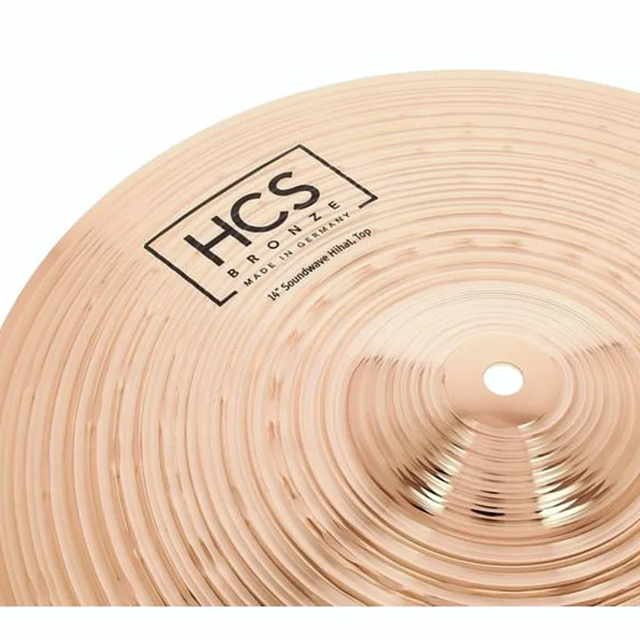 Hit-hat Meinl 14″ HCS Bronze Soundwave HiHat , Avis & Test
