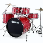 La batterie acoustique DDrum D2 Standard Set Red Sparkle / Test & Avis