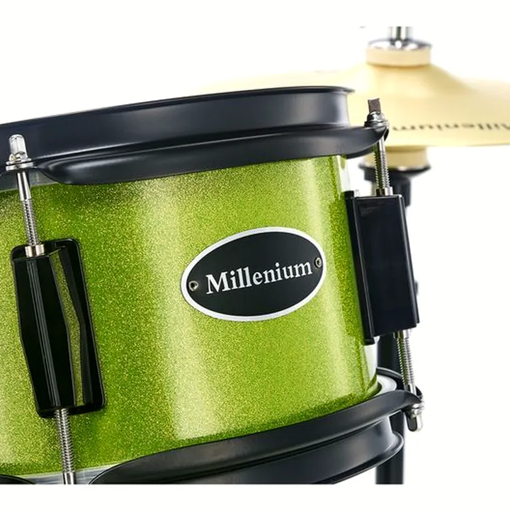 La batterie acoustique Millenium Youngster Drum Set Green / Comparatif, Avis, Test