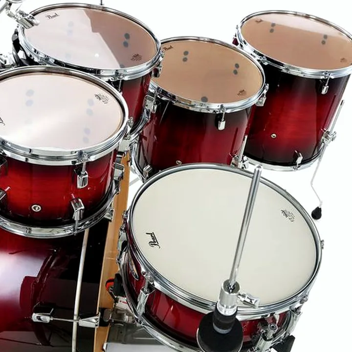 La batterie Acoustique Pearl Decade Maple 6pc Red Burst : Comparatif, Avis et Test