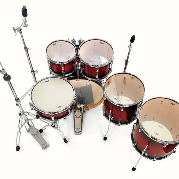 La batterie Acoustique Pearl Decade Maple 6pc Red Burst : Comparatif, Avis et Test