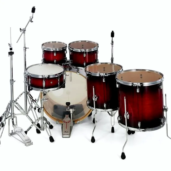 La batterie Acoustique Pearl Decade Maple 6pc Red Burst : Comparatif, Avis et Test
